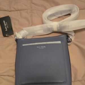 NWT Kate Spade Cinder Grey Crossbody Bag